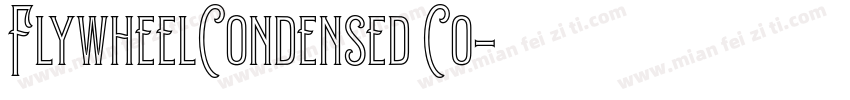 FlywheelCondensed Co字体转换